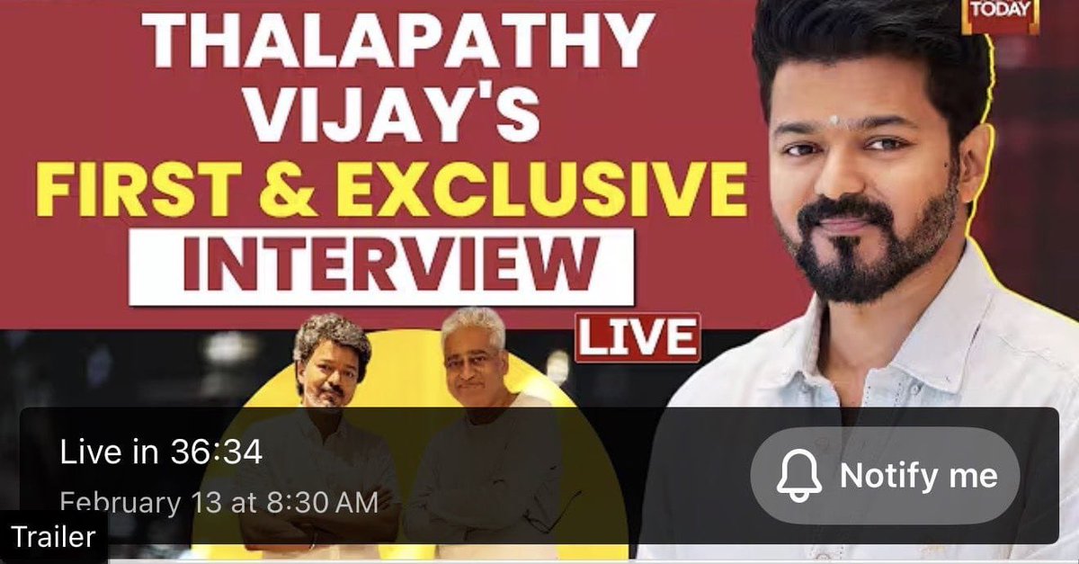 .<a href="/IndiaToday/">IndiaToday</a> calling a casual meet a “First &amp; Exclusive Interview” is peak media dishonesty.
When media houses exaggerate basic interactions for clicks, it only exposes how weak their credibility has become.
