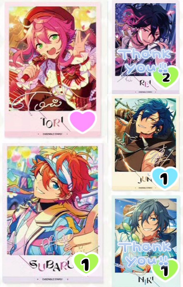 買取】あんスタ 上海 中国 星幻時序 チェキ ポラロイド 譲))かかった