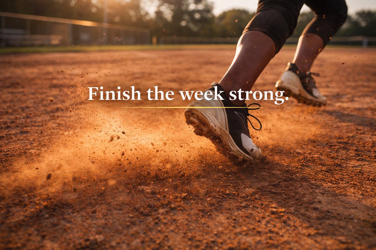 DSoftball33's tweet image. One more practice.
One more lift.
One more rep.

Don’t coast into the weekend.
Earn it.

#drsoftball33 #softballmindset
#athletemindset #finishstrong
#softballgrind

growthmindset
softballcommunity