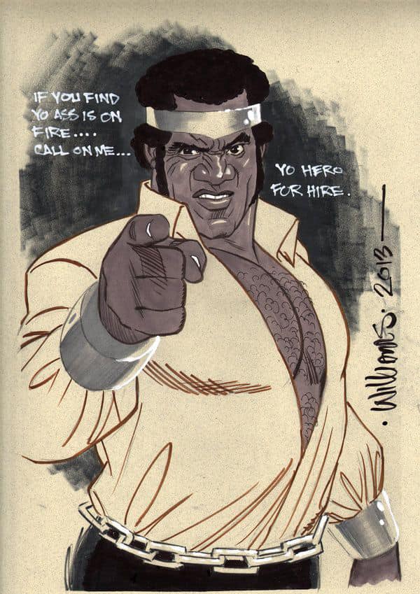 dwamsart's tweet image. Mo POWER.....man.

#Marvel's #LuckCage AKA  #PowerMan