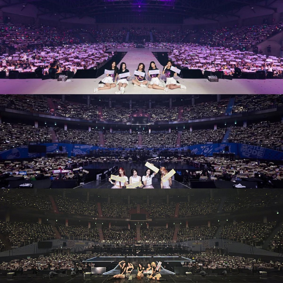 ITZY throughout their World Tour stops in seoul.

2022-2023 — Checkmate
2024 — Born To Be
2025 — Tunnel Vision