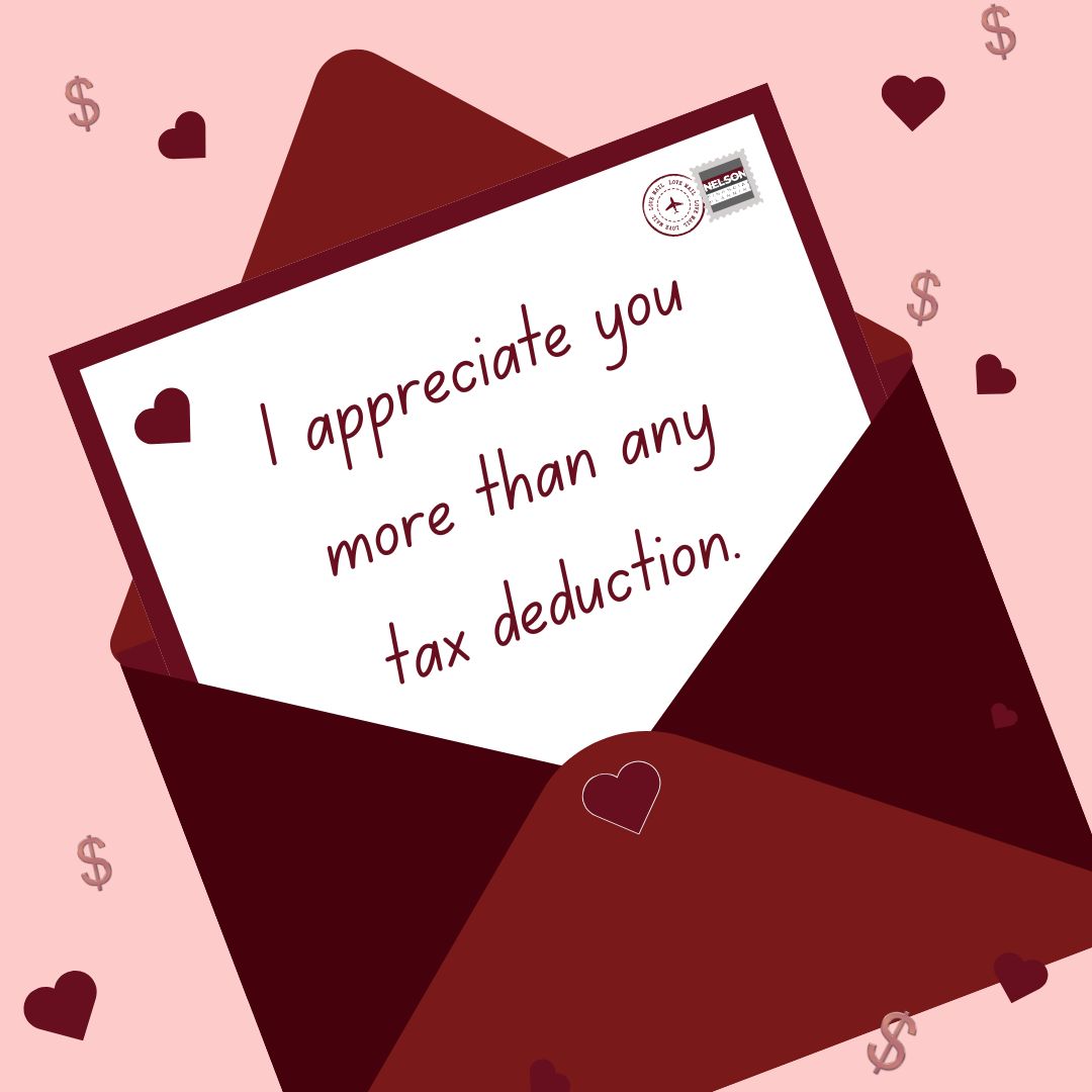NelsonFinPlan's tweet photo. Still haven’t written your Valentine’s Day card yet? ❤️
Don’t worry — Nelson Financial Planning has you covered. https://t.co/WqbponG73d