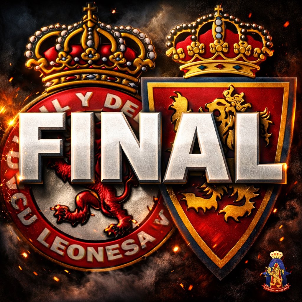 CUL. DEP. LEONESA - REAL ZARAGOZA 
Sab. 14. 18:30 h.
Reino de León
LaLiga TV Hypermotion. Aragón TV

Partido muy importante para el Real Zaragoza.

Pero ¡se puede!

¡VAMOS ZARAGOZA!