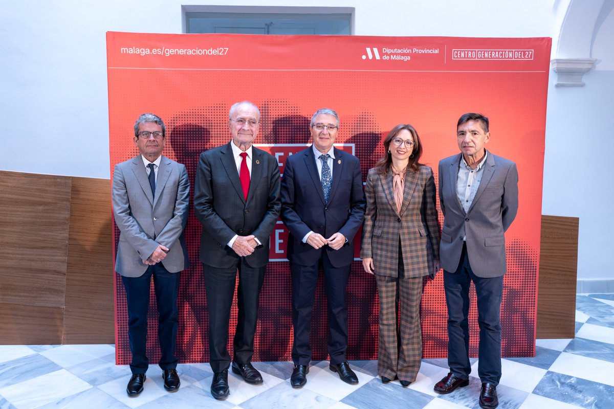 generaciondel27's tweet image. Este #13Febrero es un día histórico para @generaciondel27 Ha sido muy emocionante el anuncio de @diputacionMLG El Palacio de #Valdeflores será nuestra nueva casa y Málaga tendrá una sede de referencia nacional sobre la #Generaciondel27