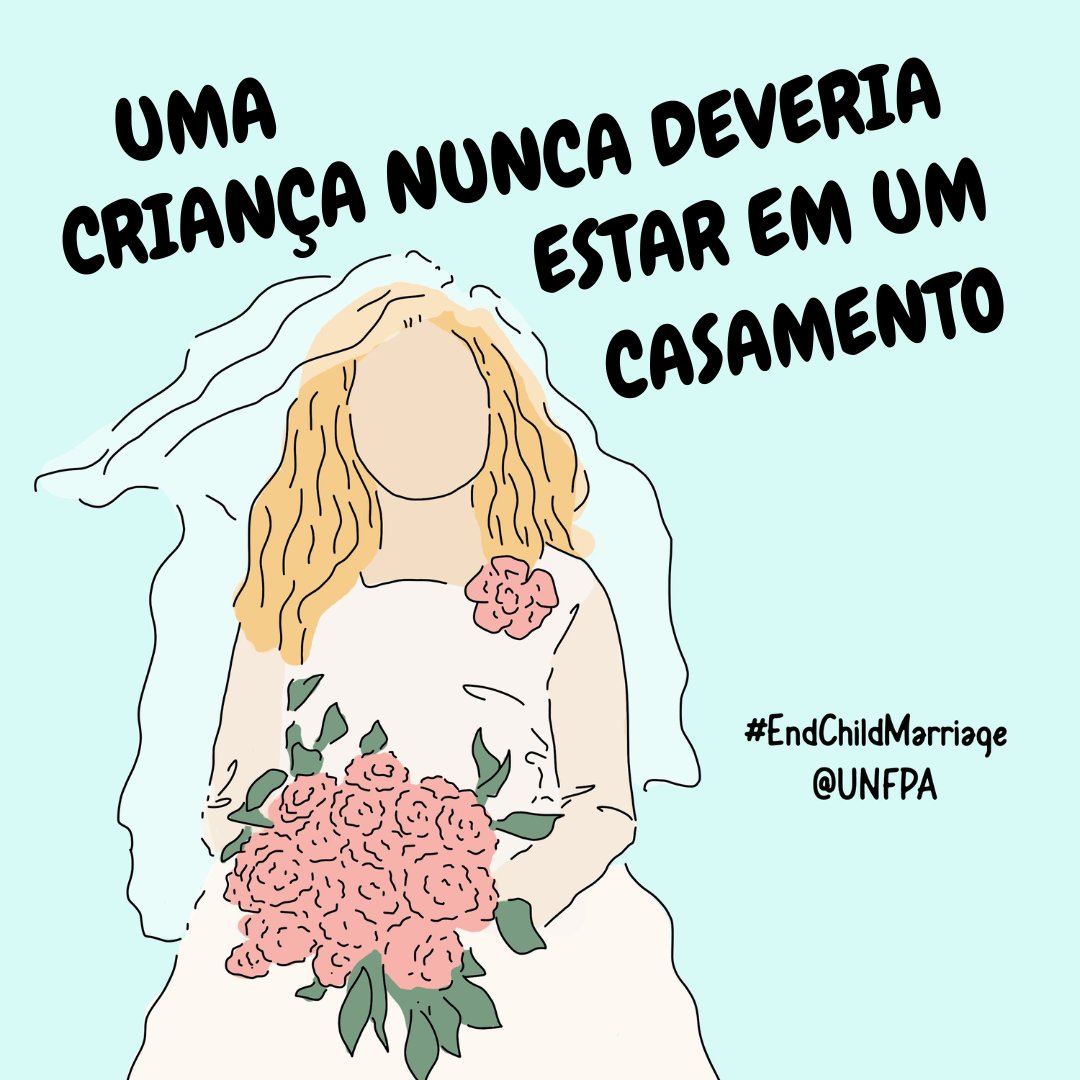 NacoesUnidas's tweet photo. A cada 3 segundos, uma menina casa em algum lugar do🌎.

O casamento infantil é uma violação dos direitos humanos que nega às meninas a oportunidade de atingir o seu pleno potencial.

Neste #ValentinesDay, junte-se ao @UNFPA para combater essa violência: https://t.co/picVBKNSC2 https://t.co/KRFrBBBiIs