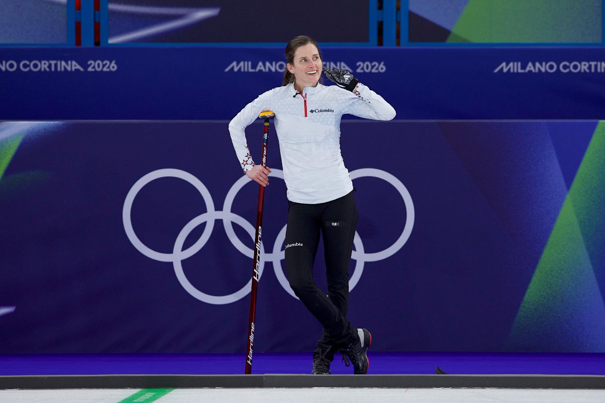 Upset alert! USA takes down Canada 9-8 in women's curling.

Other #MilanoCortina2026 scores:

Korea 9, Great Britain 3
Switzerland 7, China 5
Sweden 6, Denmark 5