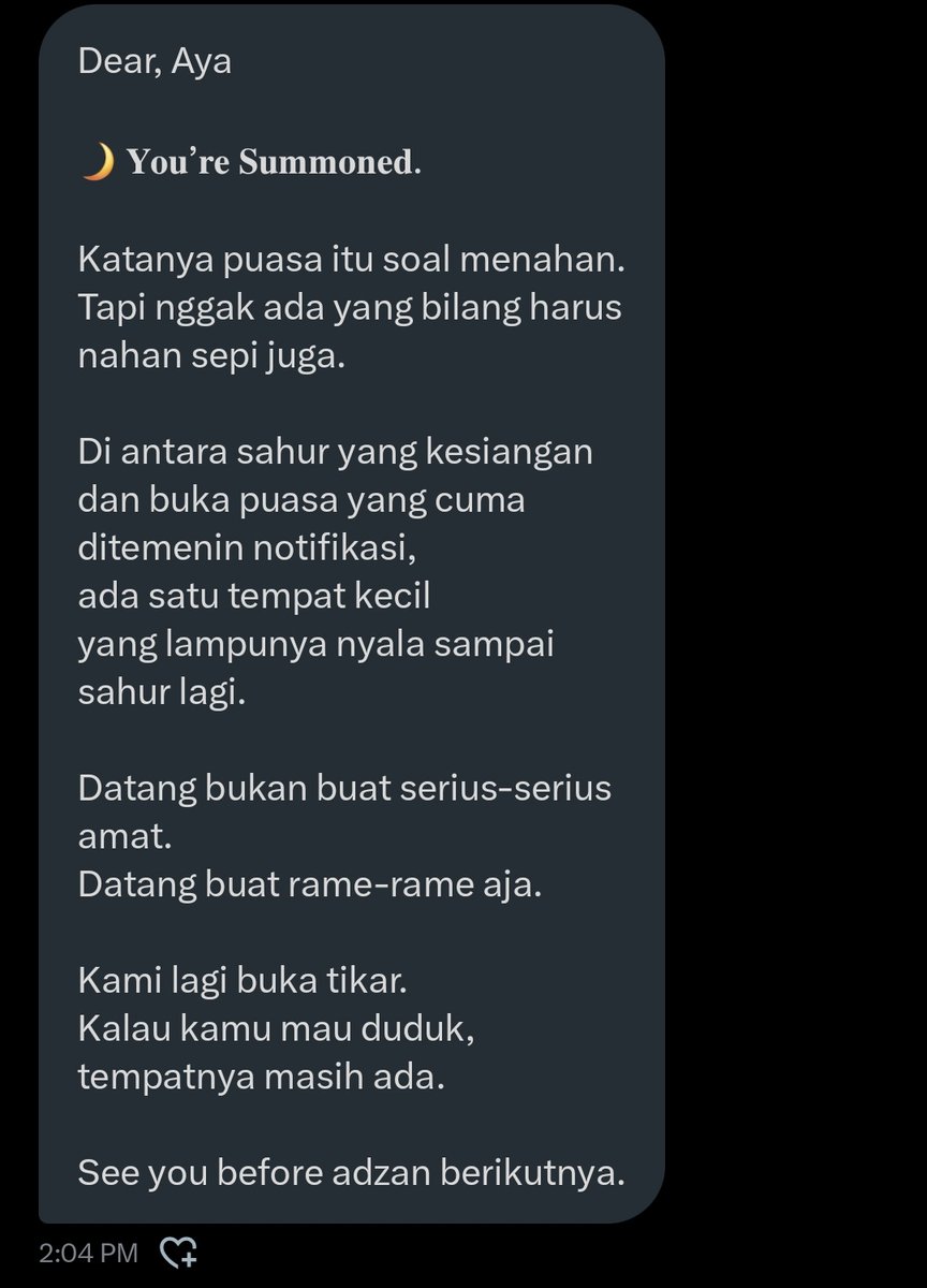 Nunggu di akun sebelah, dapet disini. Ayo muncul myn, gak sabar mau pdkt