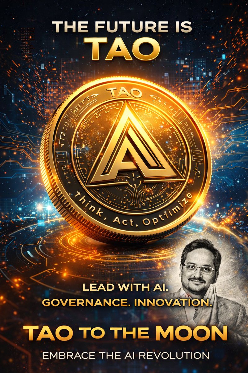 With the way $TAO is moving, it’s clearly the community ain’t getting enough of it

Proper shilling, Hashtaging Farming like no other, I think the community choose $TAO and for me it’s beyond signal and I want to see $TAO Cook

#NuanceInspectyxz
