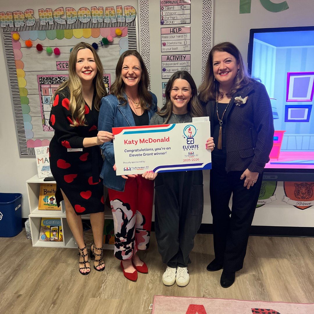 The Richardson ISD Foundation tweet media