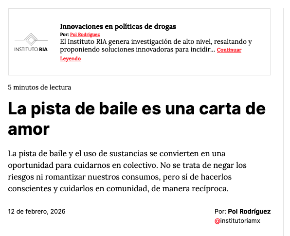 Políticas de Drogas tweet media
