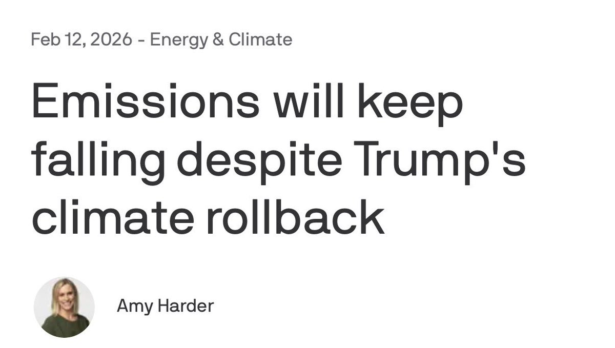 townhallcom's tweet image. ABC’s David Muir :

“President Trump has repealed U.S. power to regulate climate in this country. The President officially rejecting the science. … this is not only dangerous for the environment but for your health.”

What an odd thing to say. 
 x.com/BonillaJL/stat…