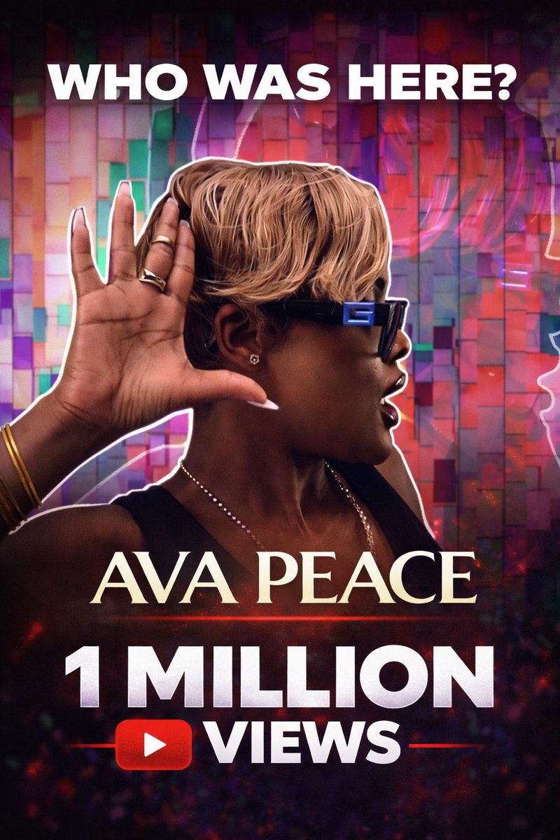 the_avatarz_'s tweet photo. #WhoWasHere #Part1  @avapeace_1 Hits 1 MILLION VIEWS In 57 Days!! 
Thank For Streaming #The_Avatarz 🫶 #this_is_avapeace https://t.co/o3tZo92XNV