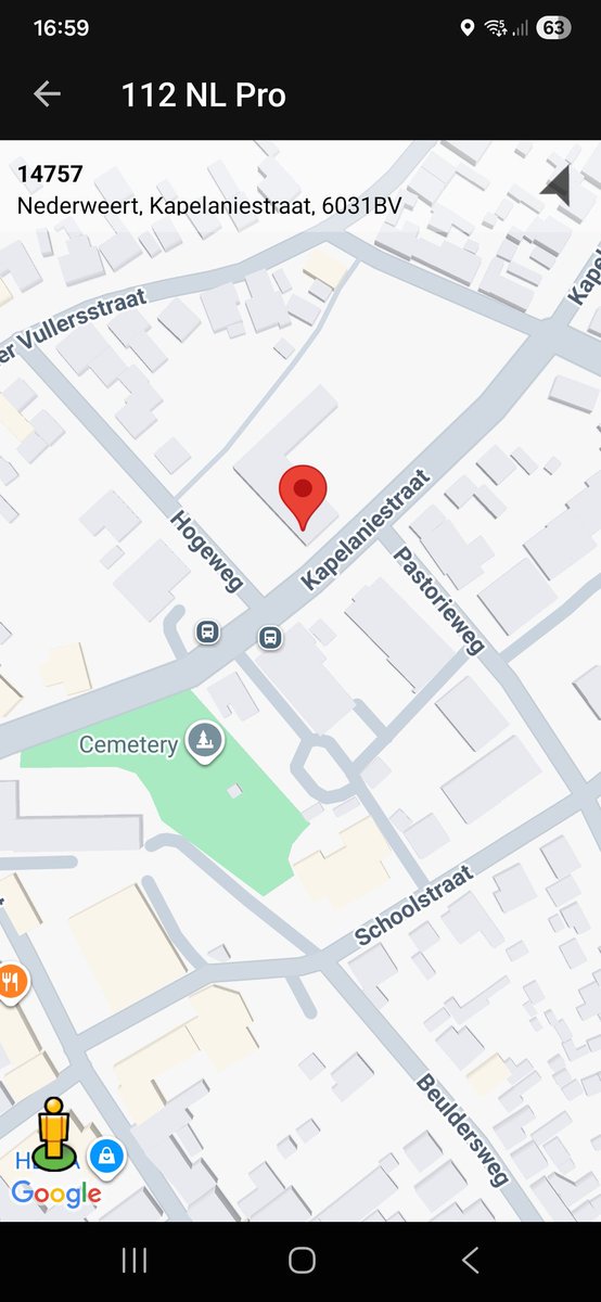 Inzet Ambulance op Kapelaniestraat in Nederweert