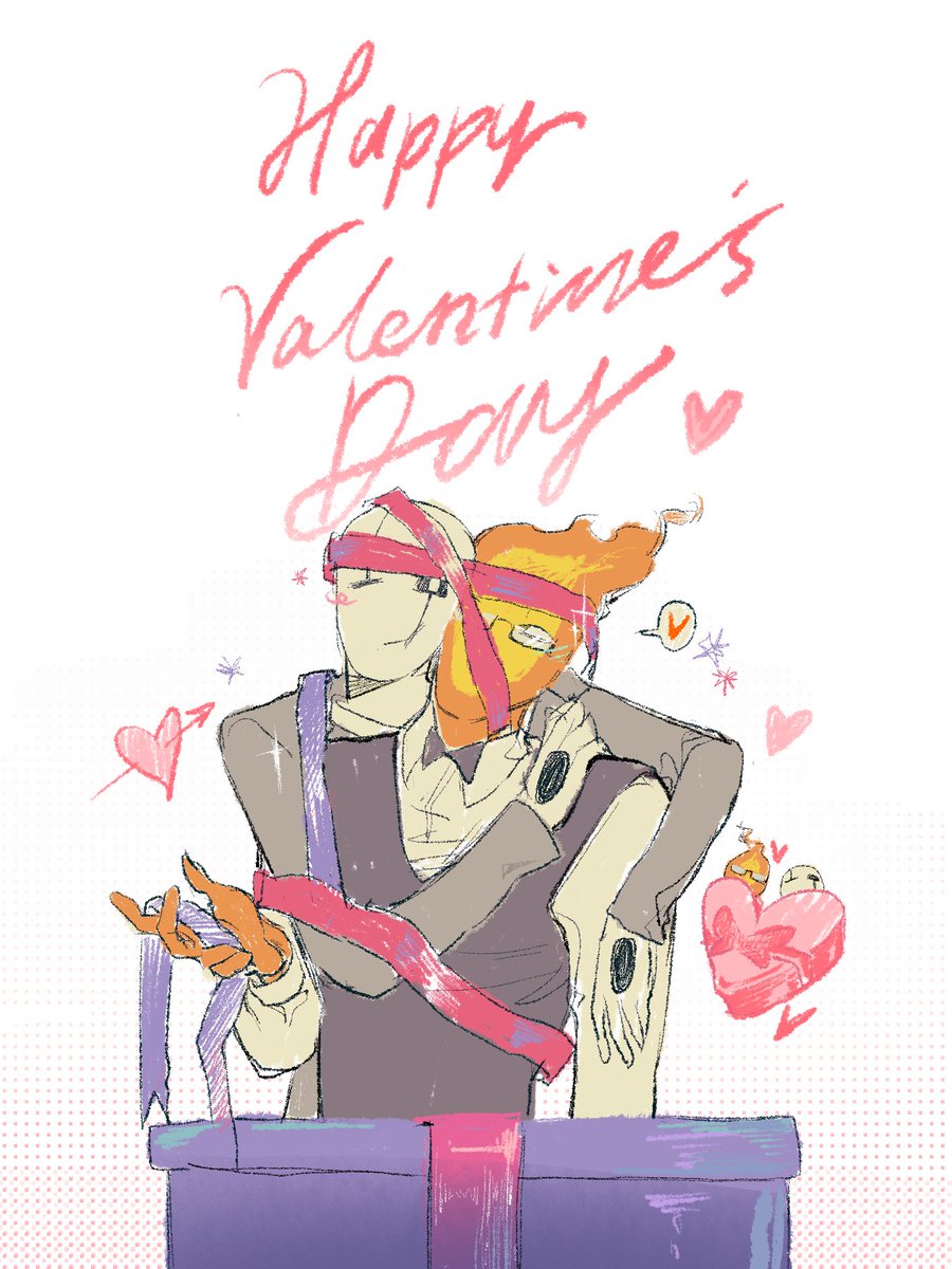 #grillster #gaster #grillby 情人节快乐！