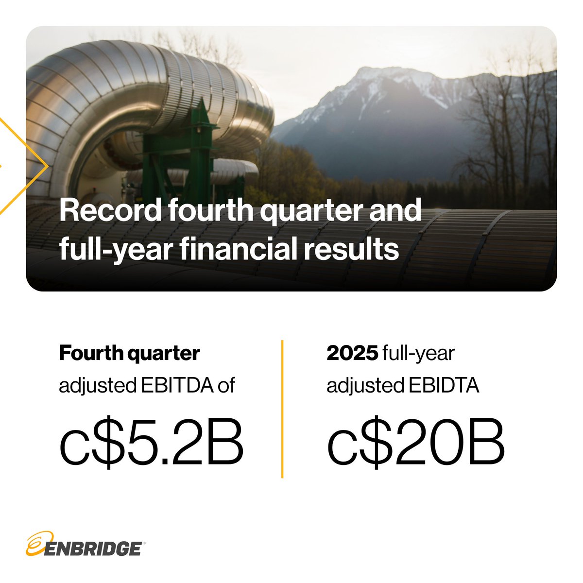 Enbridge tweet media