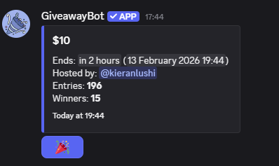 💰$250 in giveaways up on our discord! 2 Hours runtime! Discord link in bio, good luck!
