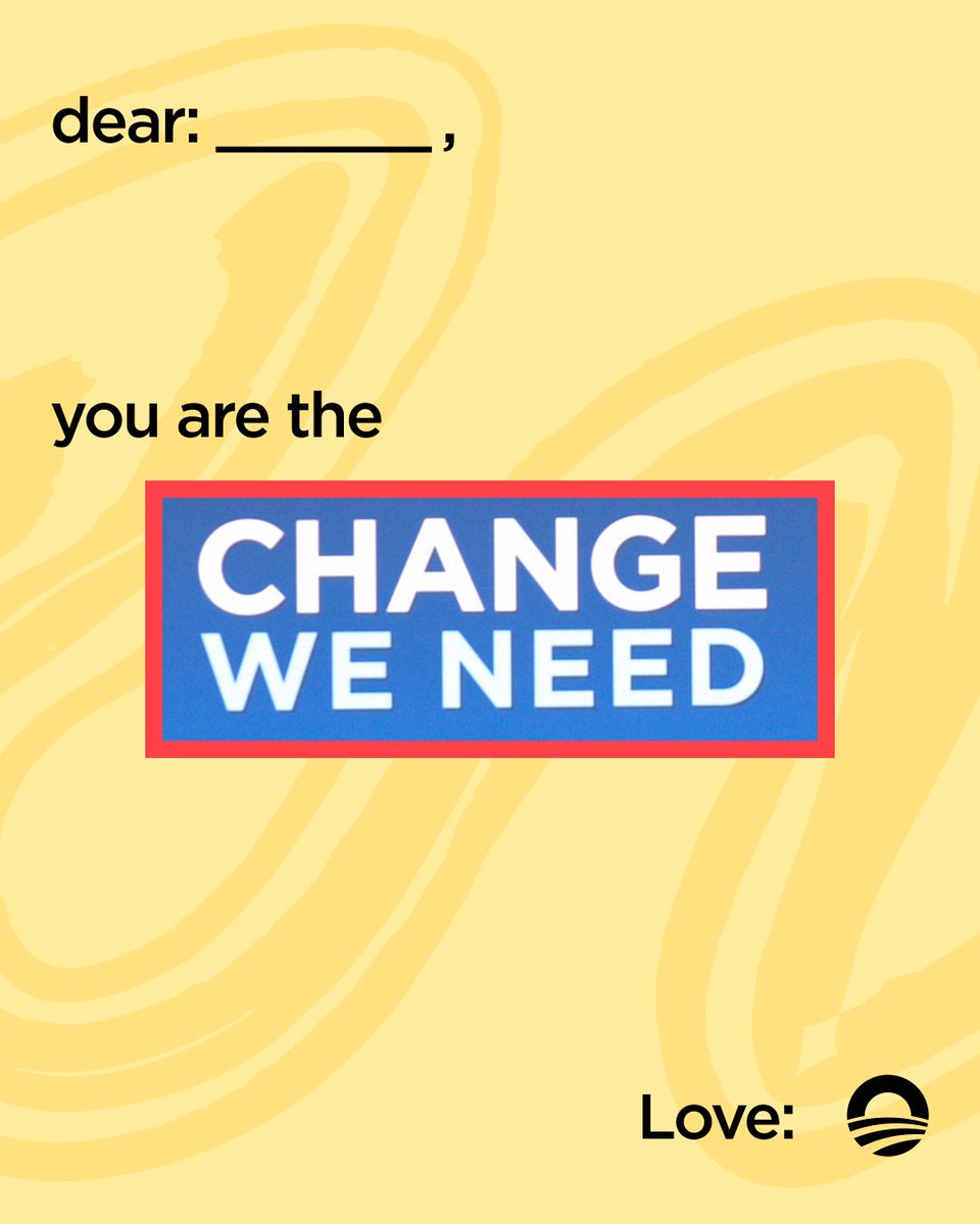 The Obama Foundation tweet media