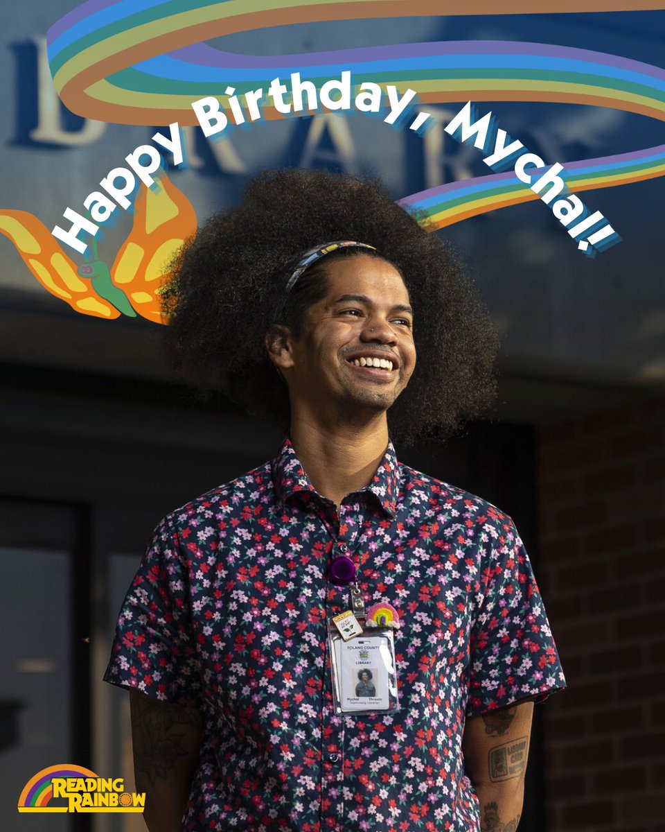 Happy birthday, friend. We're so glad you're here.💙🌈

📸: Martin do Nascimento | KQED