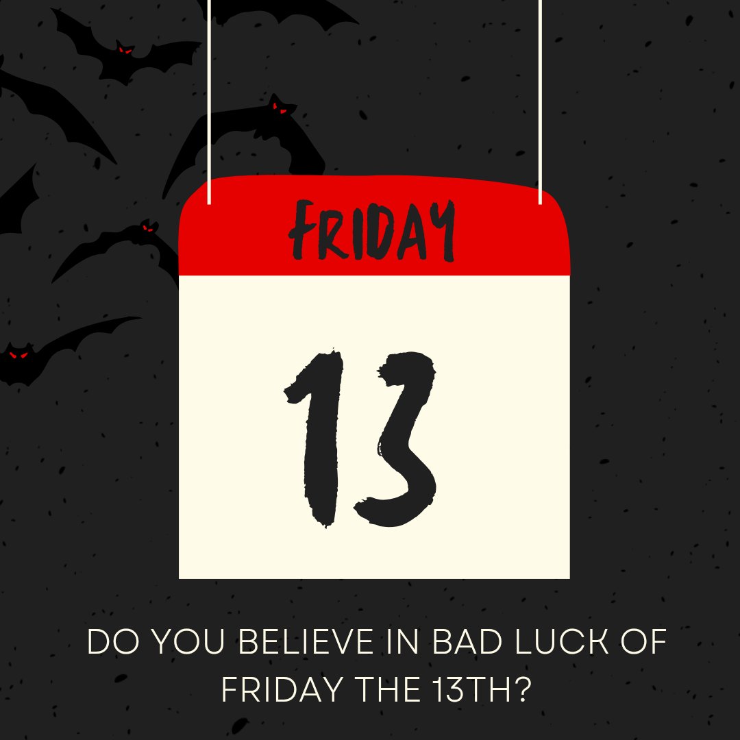 Friday the 13th… Unlucky or Just a Date on the Calendar?

Today is Friday the 13th and for centuries, this date has carried a reputation for bad luck.

🤔 But where did that idea even come from?