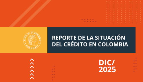BancoRepublica's tweet photo. #ReportesBanRep 📖 Consulte el reciente Reporte de la situación del crédito en Colombia.
Este reporte presenta los resultados de la encuesta trimestral sobre la situación del crédito en Colombia con corte a diciembre de 2025 👉 https://t.co/alpTRpZALQ https://t.co/zm9I9whvTK
