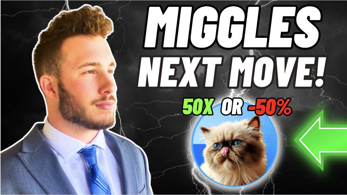 $MIGGLES <a href="/MrMigglesOnBase/">Mr. Miggles</a> : #Base Spark?!?!🐈

Extreme Fear In The #Crypto Market!!👀

YouTube Video: youtu.be/G3SGEL_9DDg?si…

#memecoins #Altcoins #Bitcoin #Ethereum #Binance #Coinbase $TOSHI $BRETT $BTC $ETH $DOGE $PEPE $SPX #GOLD