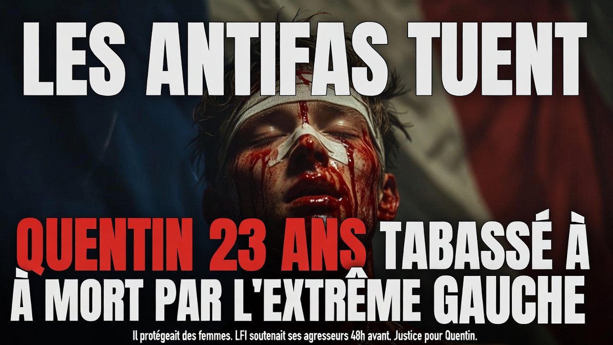 Ce jeudi 12 février à Lyon, Quentin, 23 ans, membre du service d’ordre du Collectif Némésis, a été victime d’une violente agression en marge d’une conférence de Rima Hassan à Sciences Po.  

Assurant la protection de militantes venues exprimer leur opposition à