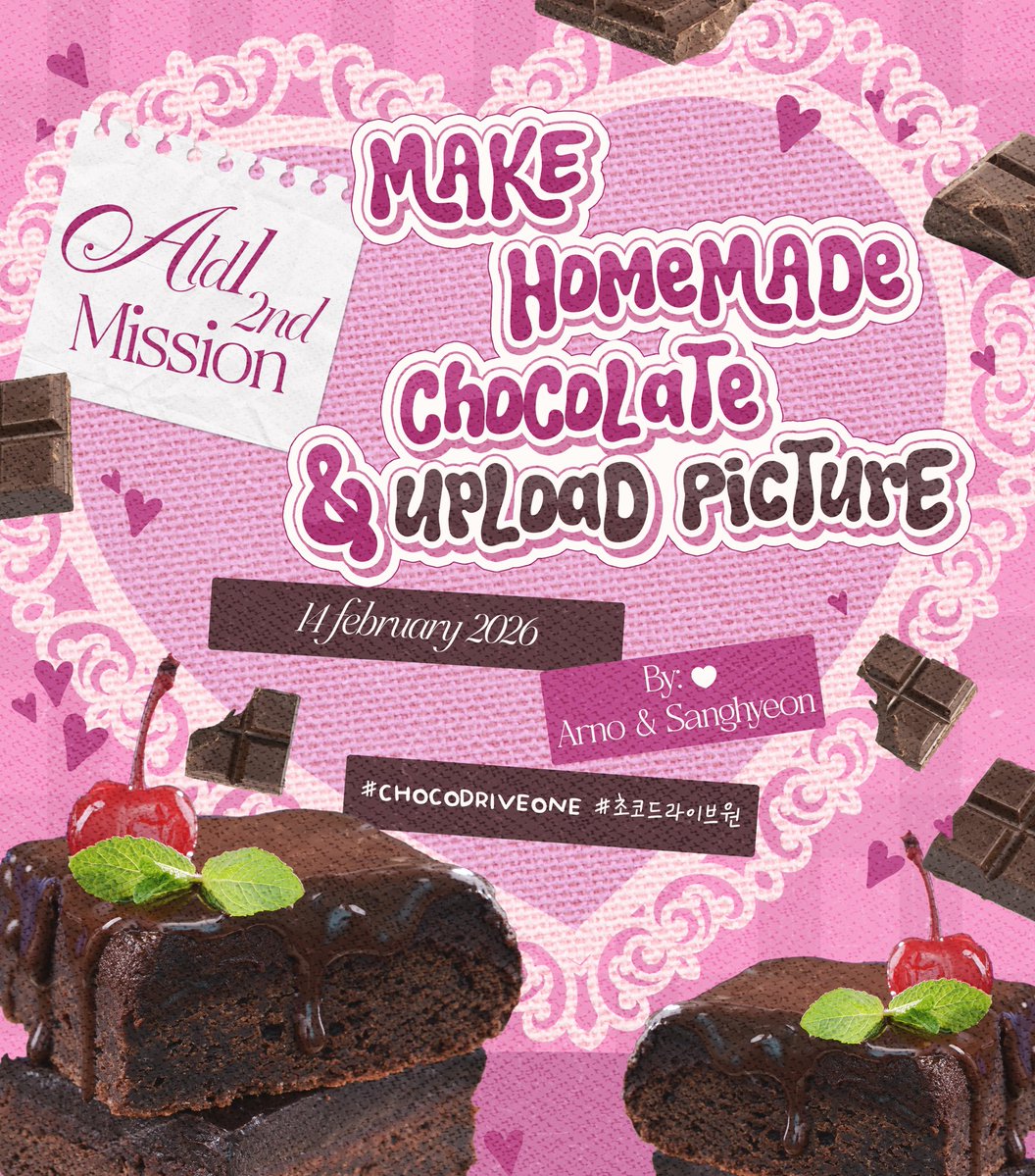 [EVENT] 260214 | ALD1 CALENDAR

Hello ALLYZ!

The 2nd mission from ‘ALLYZ Romantic Day’ Calendar is here! 🗓️ 

260214 - From Arno and Sanghyeon

Make homemade chocolates and post your proof to complete the mission! 🍫

Let’s have some fun and Happy Valentine’s  Day! ❤️💕✨

ALLYZ