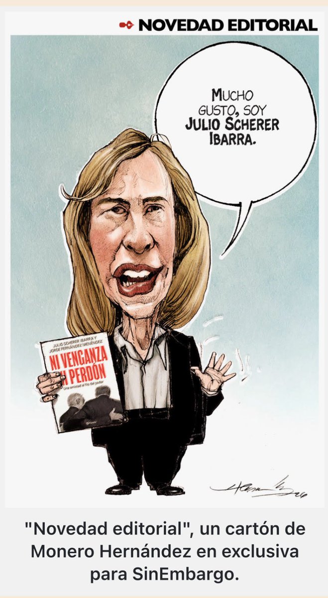 "Novedad editorial", de ⁦<a href="/monerohernandez/">Hernández</a>⁩, en ⁦<a href="/SinEmbargoMX/">SinEmbargo</a>⁩