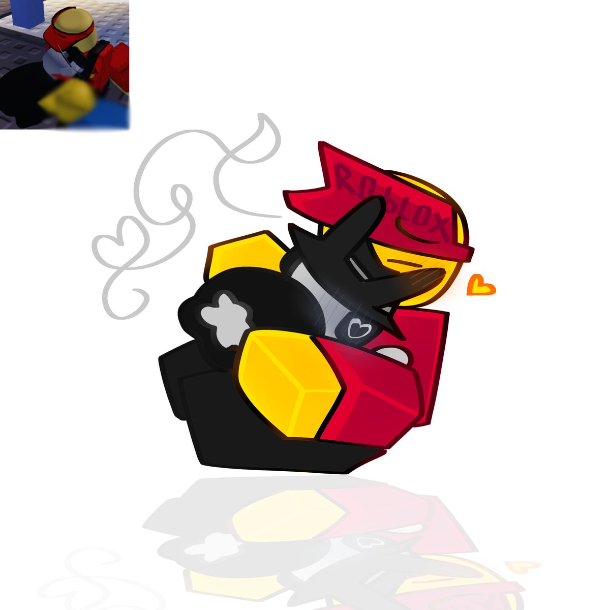 Cap0_forsak's tweet photo. AWWWW #chance #elliot #Forsaken #Roblox #Paycheck https://t.co/YWlnjAWWkp