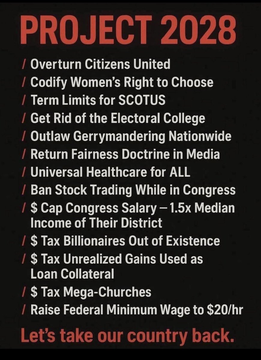This isn’t left vs right.
It’s accountability vs corruption.

It’s time to rebuild a government that works for the people not the powerful.

#Project2028