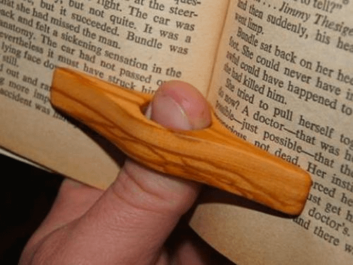 Thumb Book Page Holder.