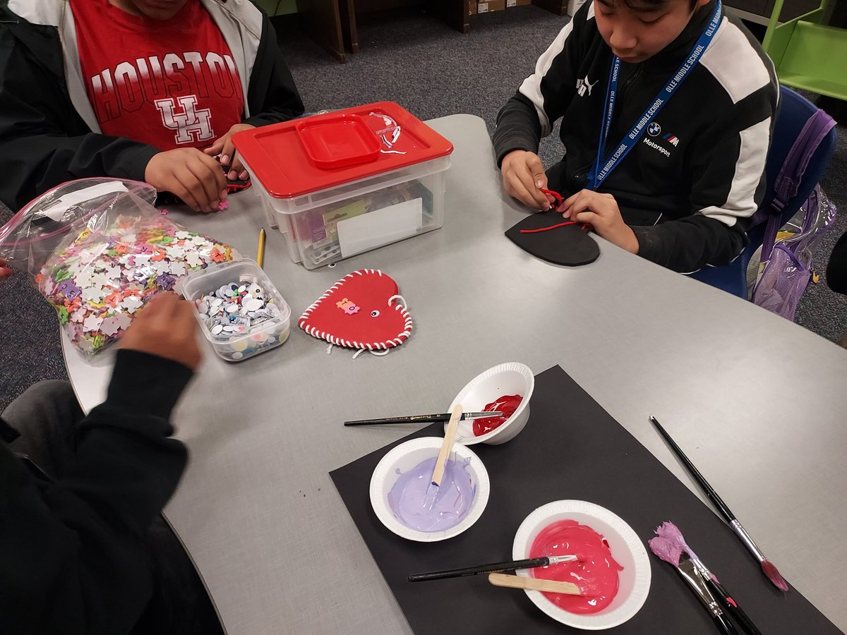 Olle Middle School Library tweet media