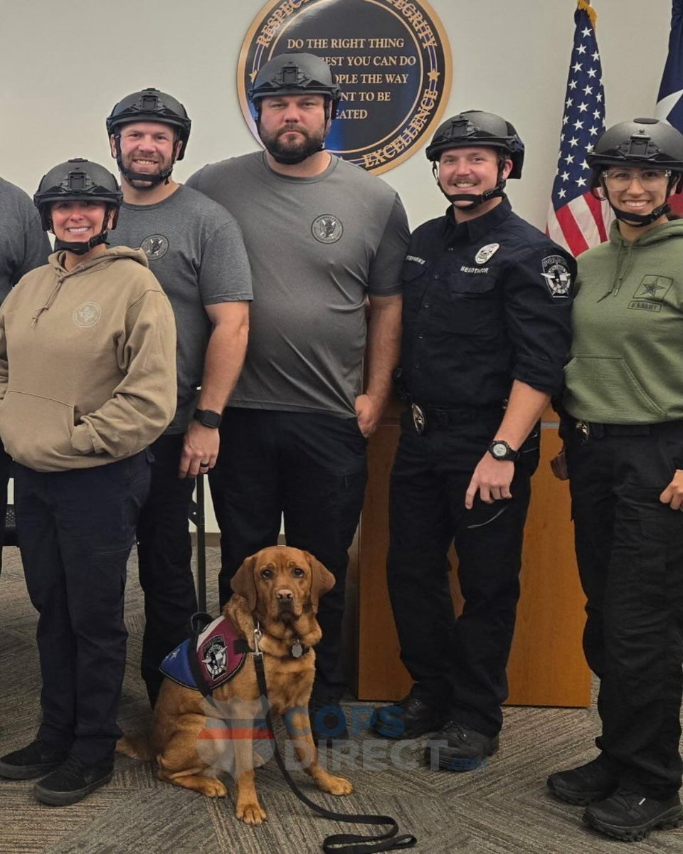 CopsDirect's tweet image. Cops Direct is proud and honored of our Donation of ballistic helmets to McKinney Police for their Negotiations Team. Protecting officers while they protect our communities. 

#police #cops #direct #support