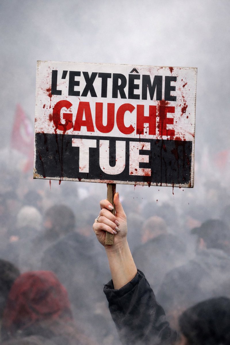 Scandez cela à jamais. L’EXTRÊME GAUCHE TUE. 
Toute la gauche est complice, car il y a toujours un « oui mais » pour ces gens à chaque fois qu’un drame pareil se produit. 
Les antifas sont des terroristes, et l’histoire s’en souviendra.