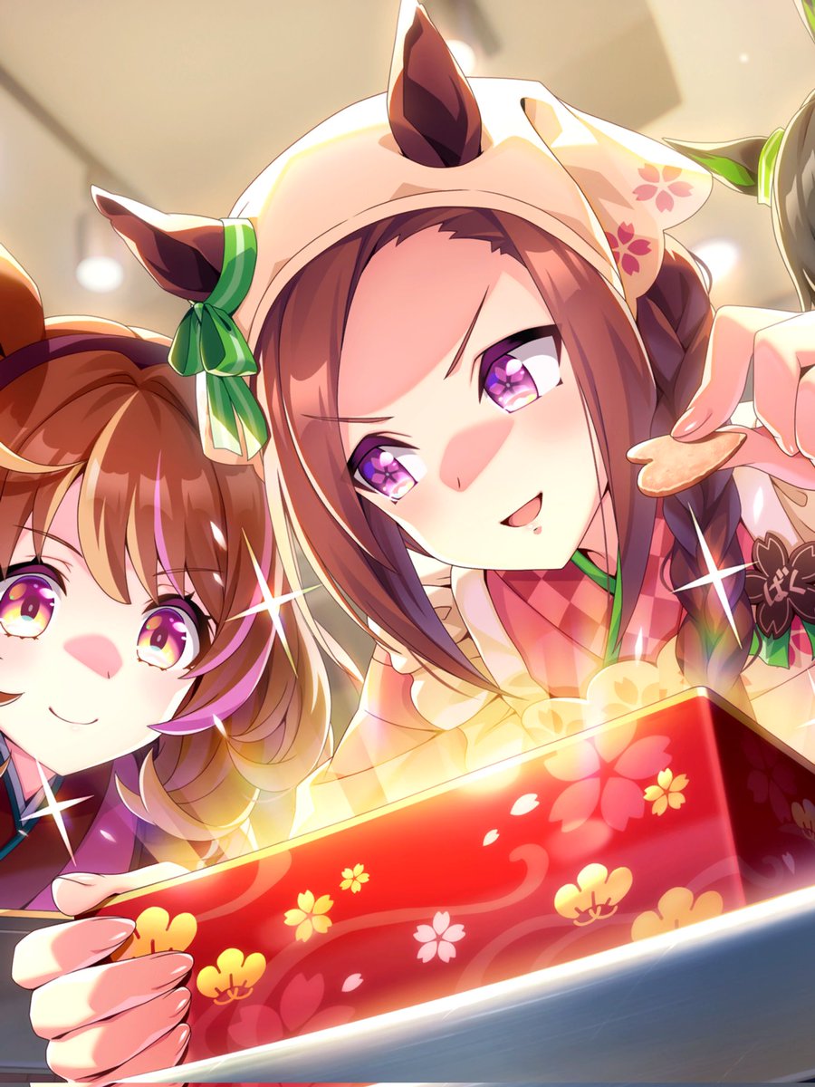 Did you know in Oomamahsumay, Bakushin got support card in 2 different valentine event? This is because she's a compassionate class rep full of love to share with everyone