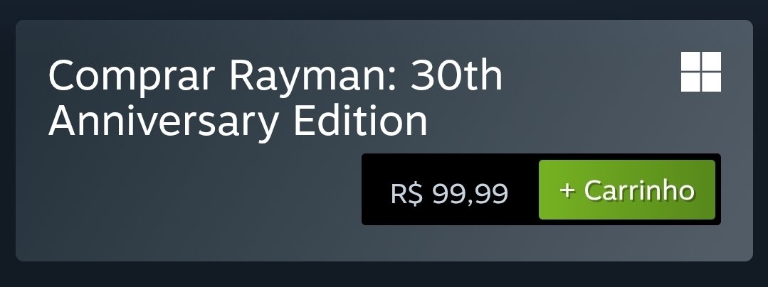 centralraymanbr's tweet photo. 🚨 "Rayman - 30th Anniversary Edition" ACABOU DE SER LANÇADO‼️

O game já está disponível para Steam, Ubisoft Store, Switch Playstation 5 e Xbox Series S/X!

O Preço está saindo a R$99,99.

💸❗️ E aí? Achou o preço justo? https://t.co/bjj5SqCo9P