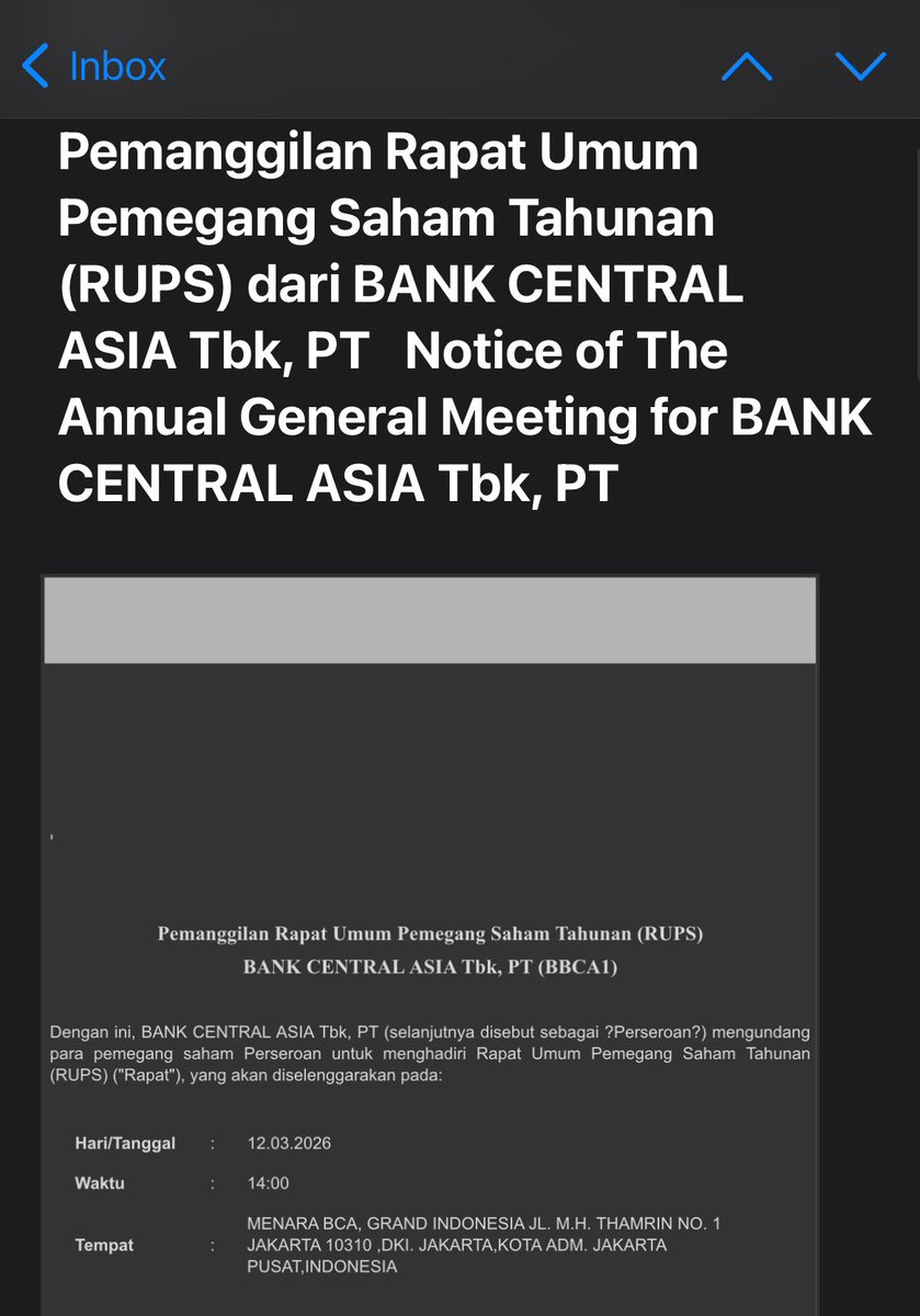 $BBCA Sudah saatnya…