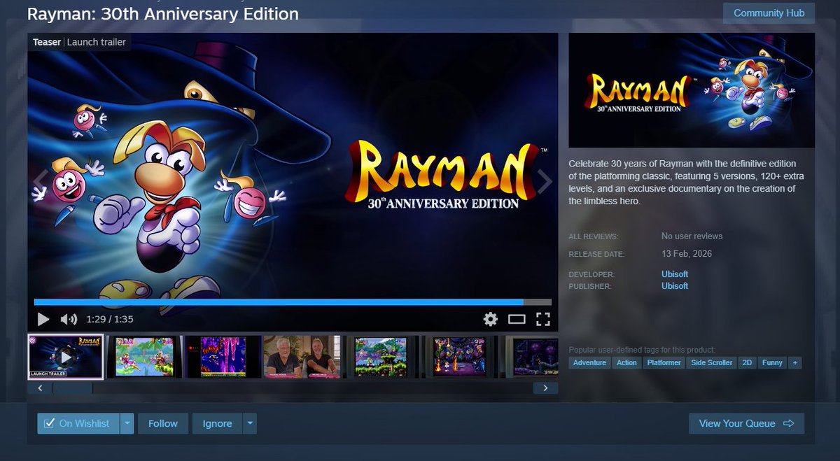 LET'S GOOOO! #Rayman