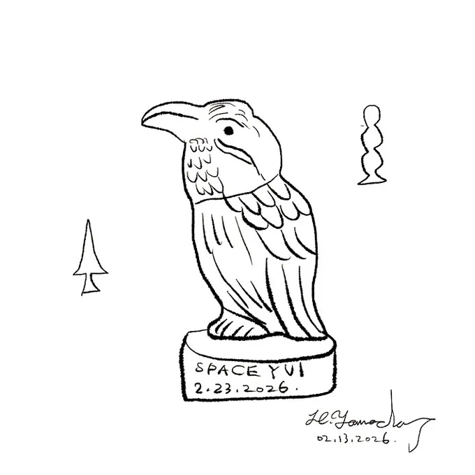 今日の一枚No.44(No.5189)26/02/13
「デビューはしたくありません」
#HiroyukiYamada #onepictureaday #illustration #山田博之 #一日一枚絵 #イラストレーション 