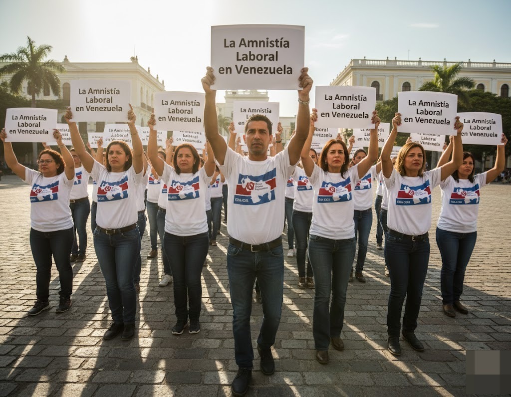 En
<a href="/CentralASI/">Central ASI Vzla</a>
defendemos la #AmnistíaLaboral  Pedimos que se incluya en la Ley de Amnistía para que exista paz y reconciliación en Venezuela. Los Trabajadores y el movimiento sindical de Central ASI apuesta siempre al diálogo y a la reconciliación Nacional. Queremos justicia