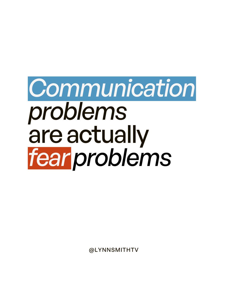 LynnSmithTV's tweet photo. Most communication problems are not about skill. They are about fear. Fear shapes tone, presence, and restraint more than people realize in professional moments.

#leadership #communication #professionaldevelopment #growth https://t.co/mUQ5JKGlfI