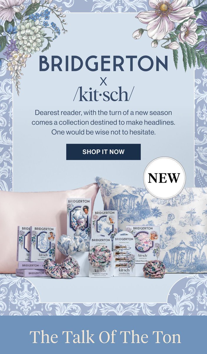 TheReviewWire's tweet image. Dearest Reader… Did You Miss Me? 🐝

→ BONUS: Use code THEREVIEWWIRE for 10% off! AD click.linksynergy.com/deeplink?id=8N…

#Bridgerton4 #Bridgerton #HairGoals #TheTon