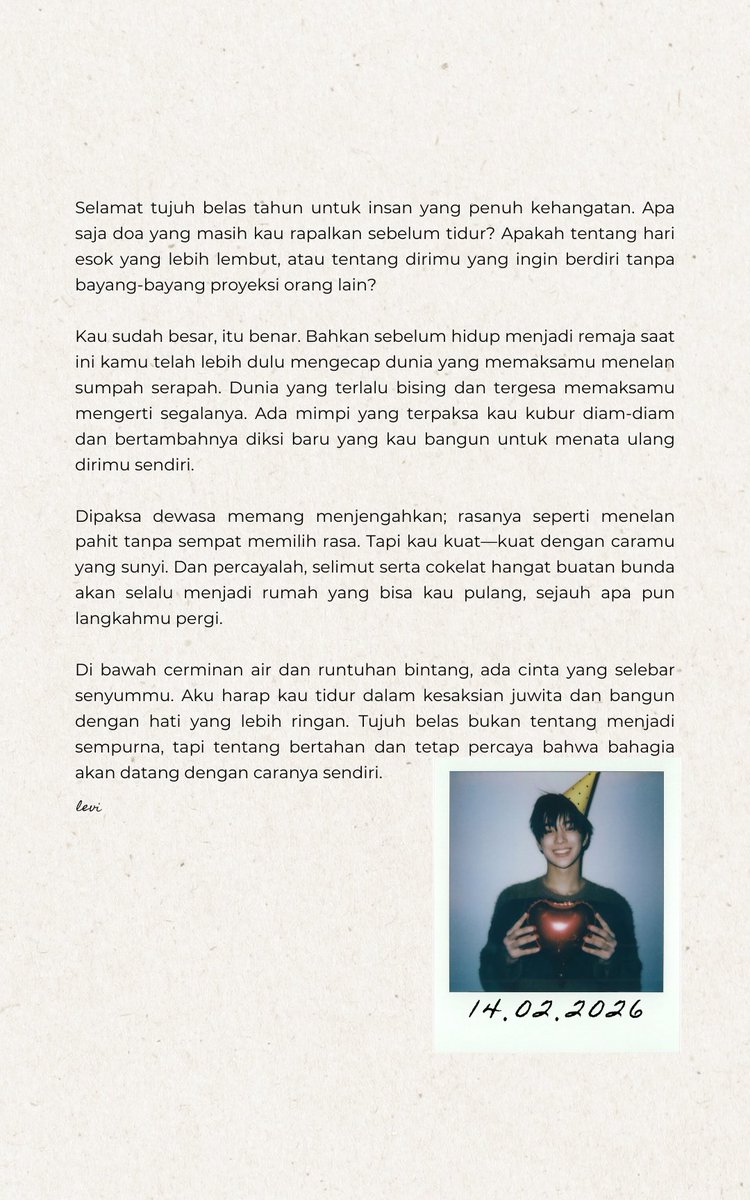levi :3 tweet media