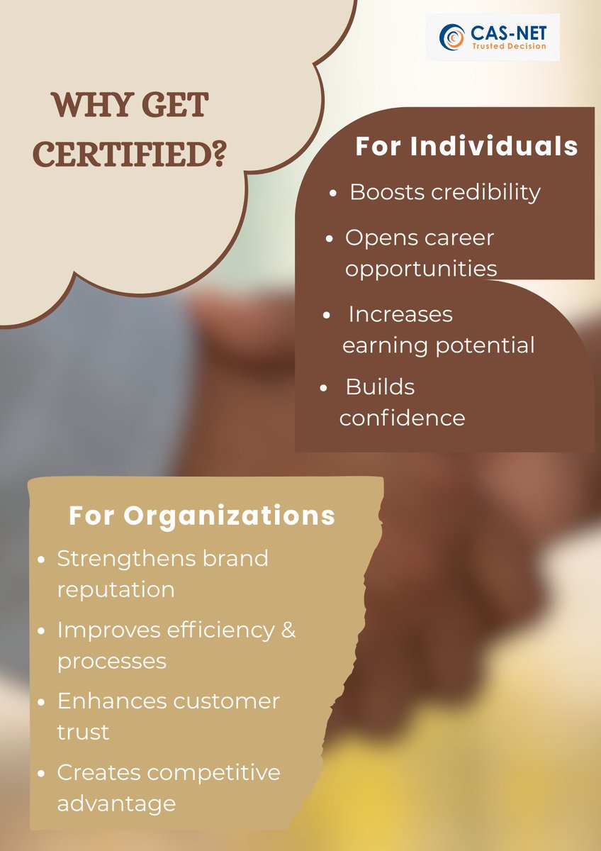 CASNETLIMITED's tweet photo. Certification is more than a title. It’s proof of competence, credibility and commitment to excellence.
Invest in standards. Invest in growth. https://t.co/qoBaYVVuSG