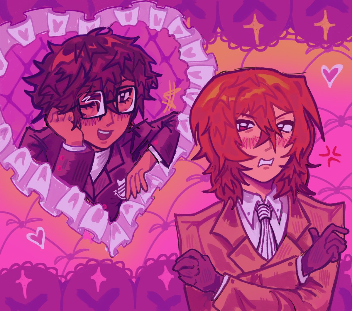 happy Valentine’s Day !!
#shuake #persona5