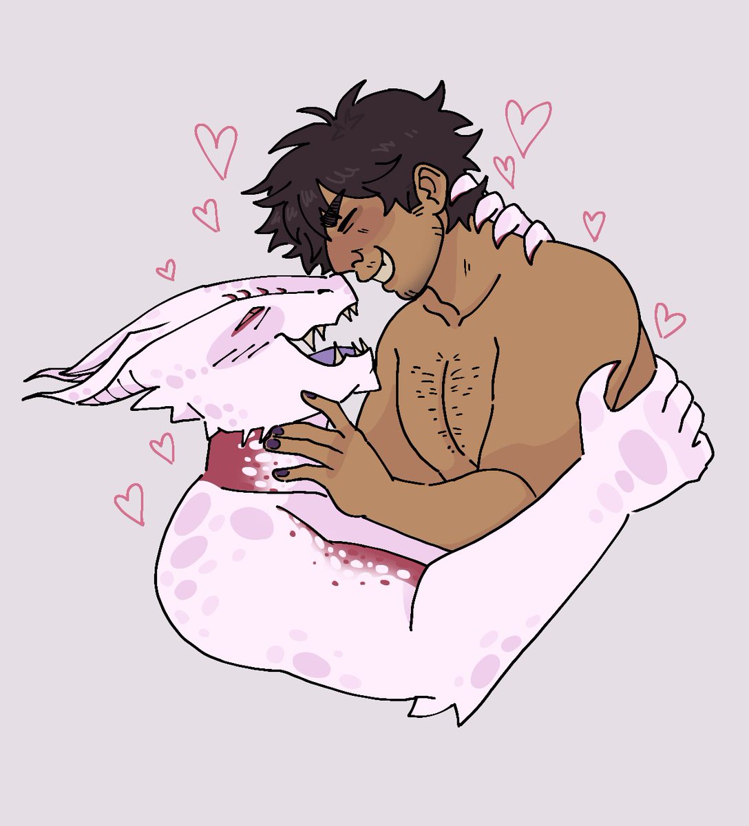 ANOTHER cutesy Durgetash doodle because I've been slobbering all over them lately