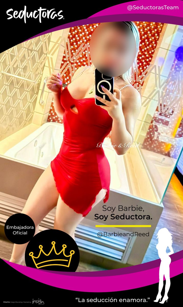 RT @BarbieandReed: Soy Embajadoras oficial en @SeductorasTeam
