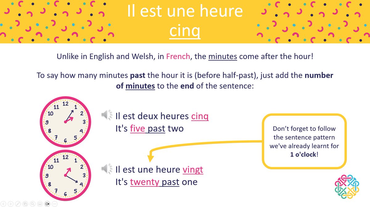 ML_Mentoring's tweet photo. How do you say “quarter past” or “half past” in Spanish, French, German and Welsh?

Our March pack includes scaffolded resources to help learners decode, compare, and use number systems across languages.

Perfect for building confidence and curiosity!
____________________

Sut mae dweud “chwarter wedi” neu “hanner awr wedi” yn Sbaeneg, Ffrangeg, Almaeneg a Chymraeg? 

Mae ein pecyn mis Mawrth yn cynnwys adnoddau wedi'u sgaffaldio i helpu dysgwyr i ddadgodio, cymharu a defnyddio systemau rhif ar draws ieithoedd. 

Perffaith ar gyfer magu hyder a chwilfrydedd!