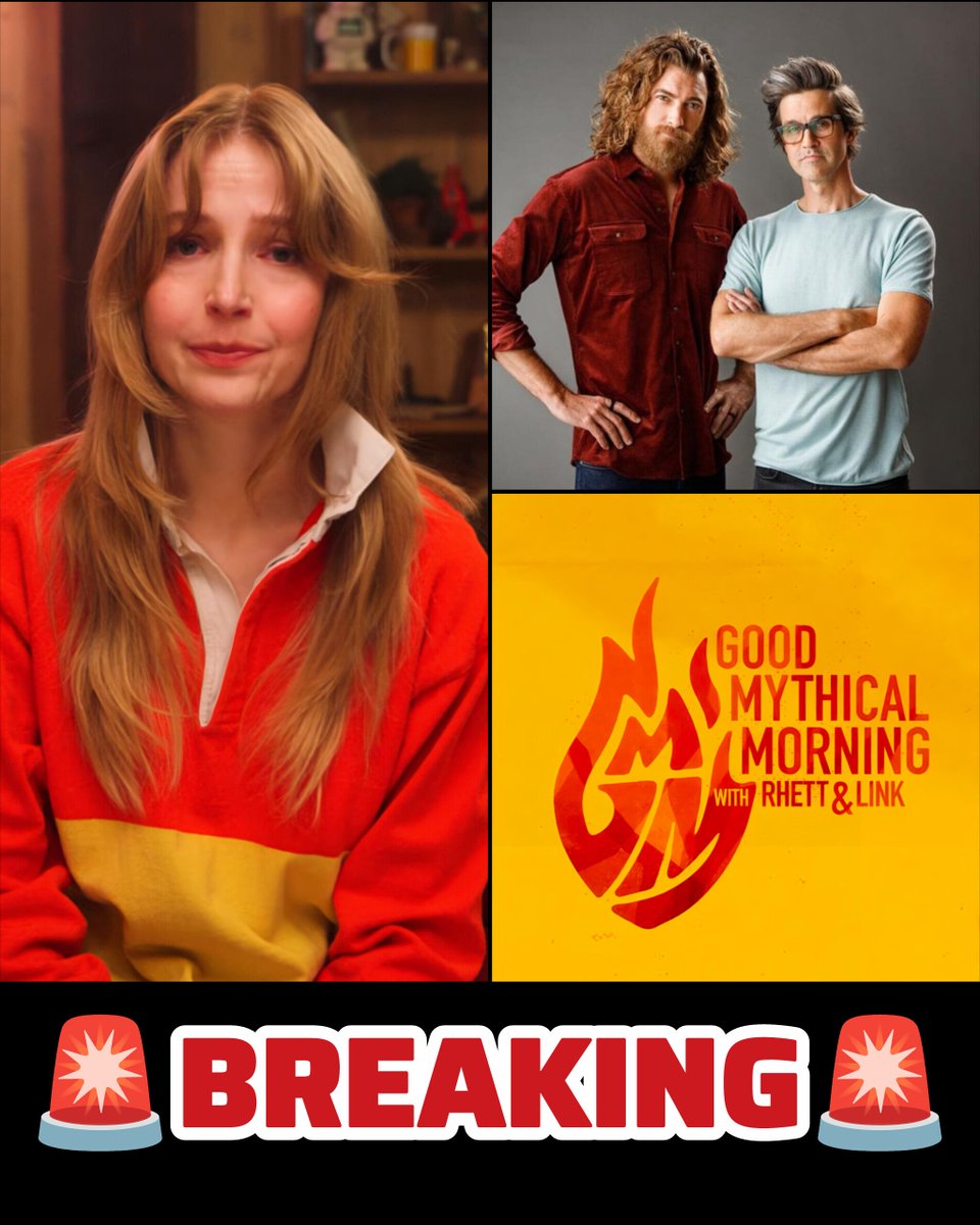 obrandoncollins's tweet photo. 🚨 BREAKING: End of an Era at @Mythical 

​Stevie Wynne Levine, the longtime Chief Creative Officer and iconic "Voice of GMM," has officially announced her departure from Good Mythical Morning and Mythical Entertainment. 🎙️💔

​After over a decade of keeping Rhett & Link in line and helping build the show into what it is today, Stevie shared that she is moving on to a new chapter. She will remain on-screen for the next month to help with the transition, but the studio is about to feel a lot different.

​Thank you, Stevie, for every "Let's talk about that," every eye-roll, and for being the third pillar of GMM. You will be incredibly missed! 🐉✨

​#GMM #GoodMythicalMorning #StevieWynneLevine #EndOfAnEra
