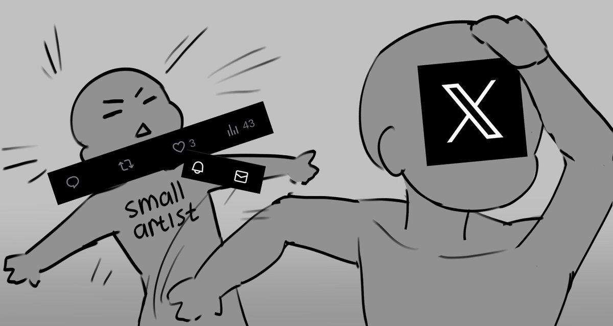 It’s been such a long time… why does this keep happening every time I post my art? 🥲

#artmoots #smallartists #ArtistOnTwitter